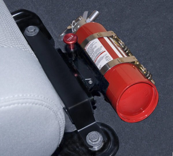DV8 Universal Fire Extinguisher Mount | Black - Image 2