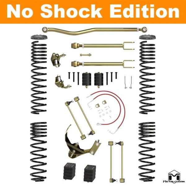 MetalCloak JL and JK 2.5 and 3.5 Inch True Dual Rate Lift Kits - Image 2