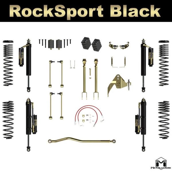 MetalCloak JL and JK 2.5 and 3.5 Inch True Dual Rate Lift Kits - Image 6